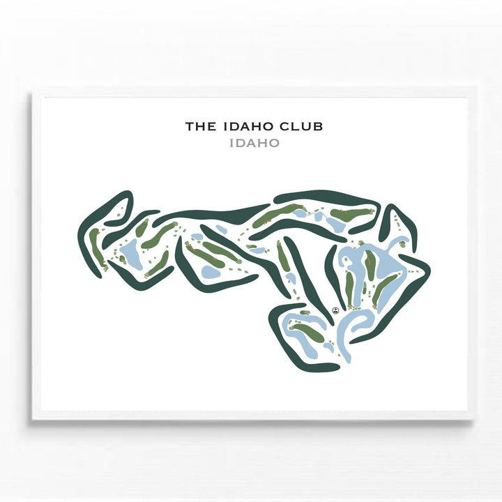 The Idaho Club, Idaho - Printed Golf Courses