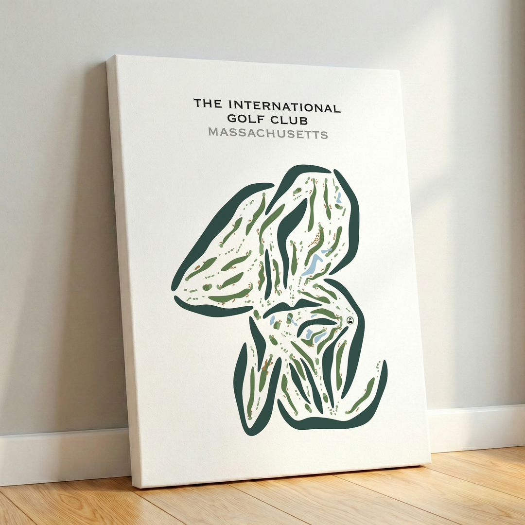 The International Golf Club, Massachusetts - Printed Golf Courses