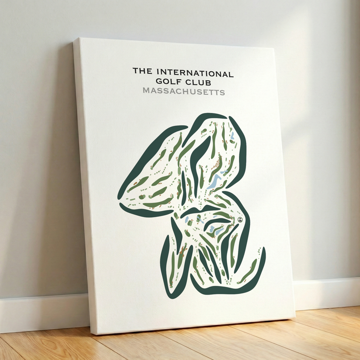 The International Golf Club, Massachusetts - Printed Golf Courses