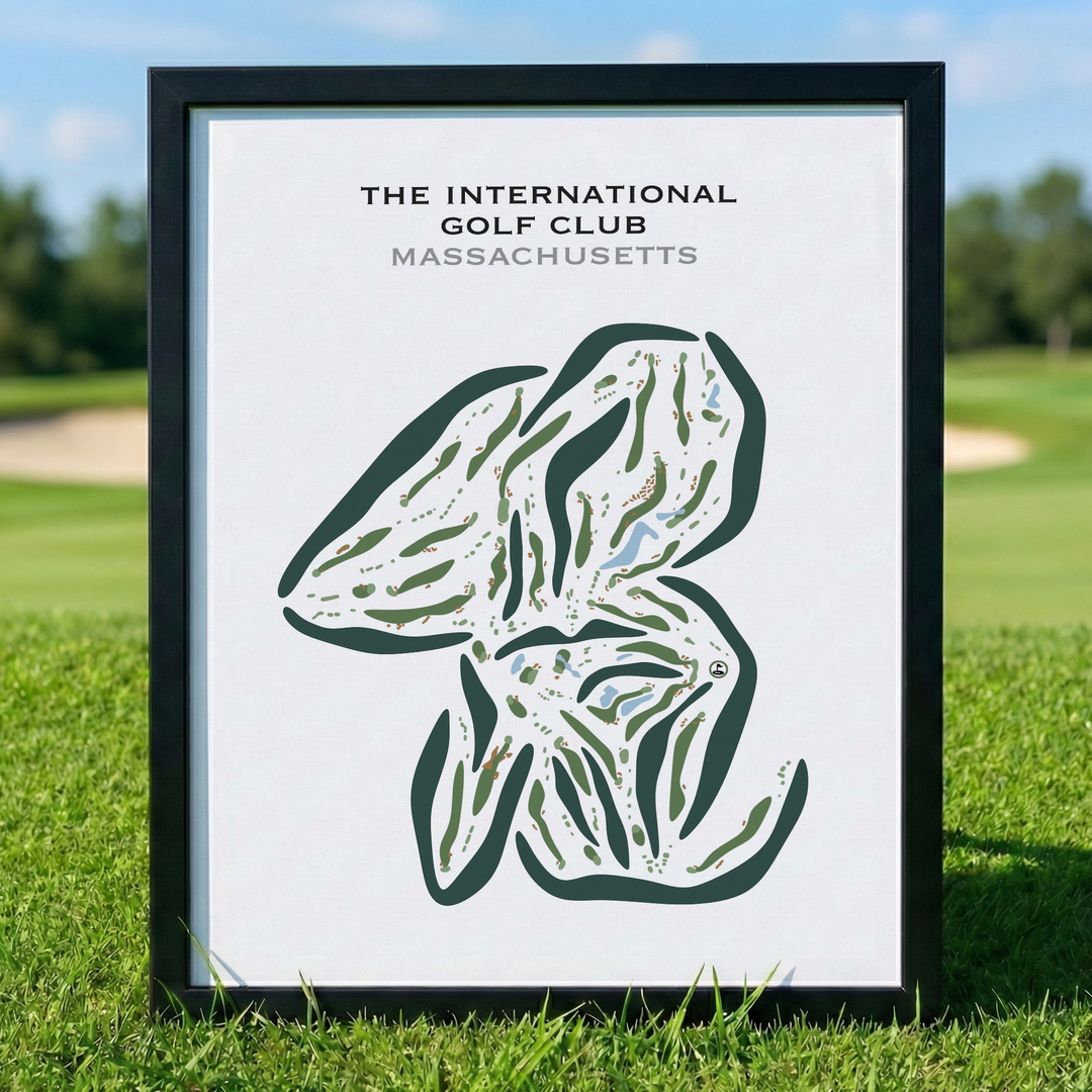The International Golf Club, Massachusetts - Printed Golf Courses