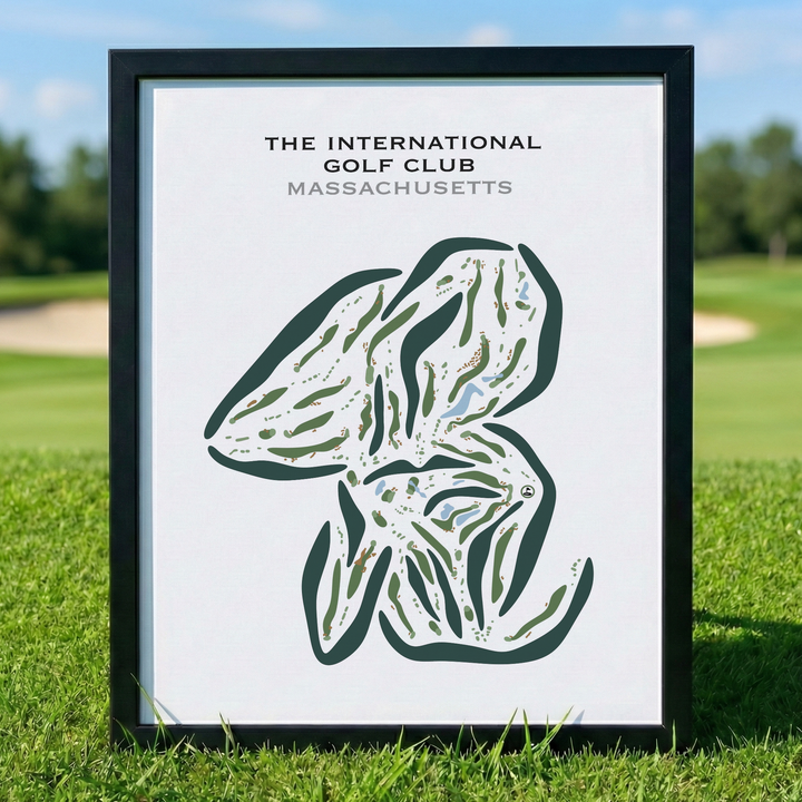 The International Golf Club, Massachusetts - Printed Golf Courses