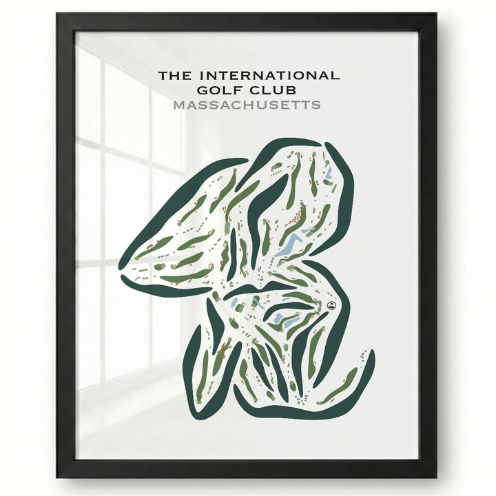 The International Golf Club, Massachusetts - Printed Golf Courses