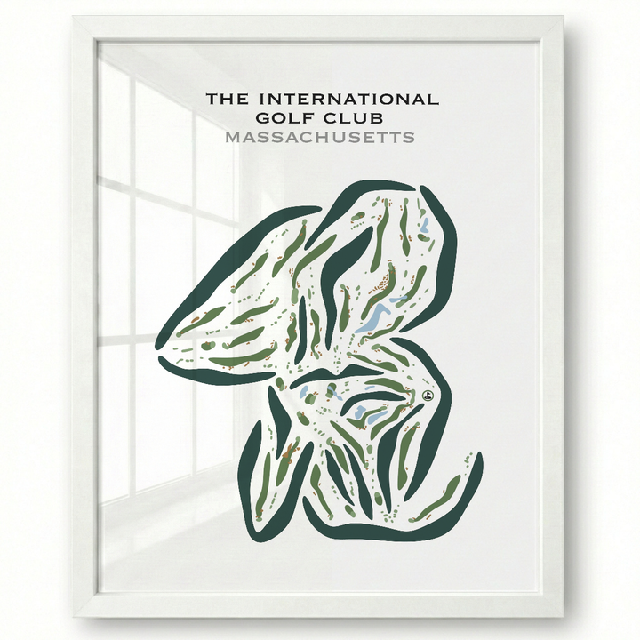 The International Golf Club, Massachusetts - Printed Golf Courses