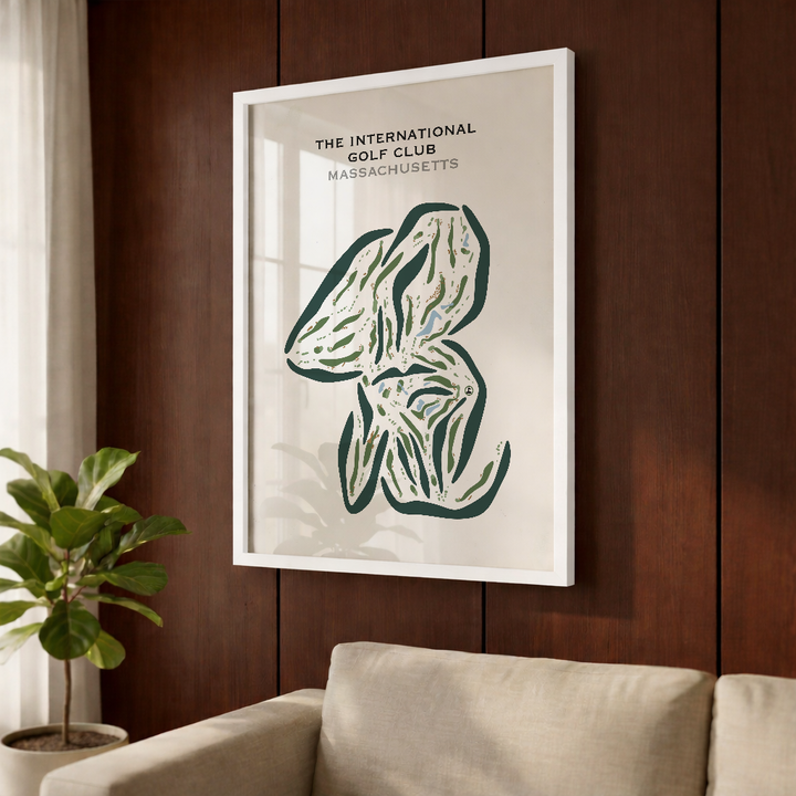 The International Golf Club, Massachusetts - Printed Golf Courses
