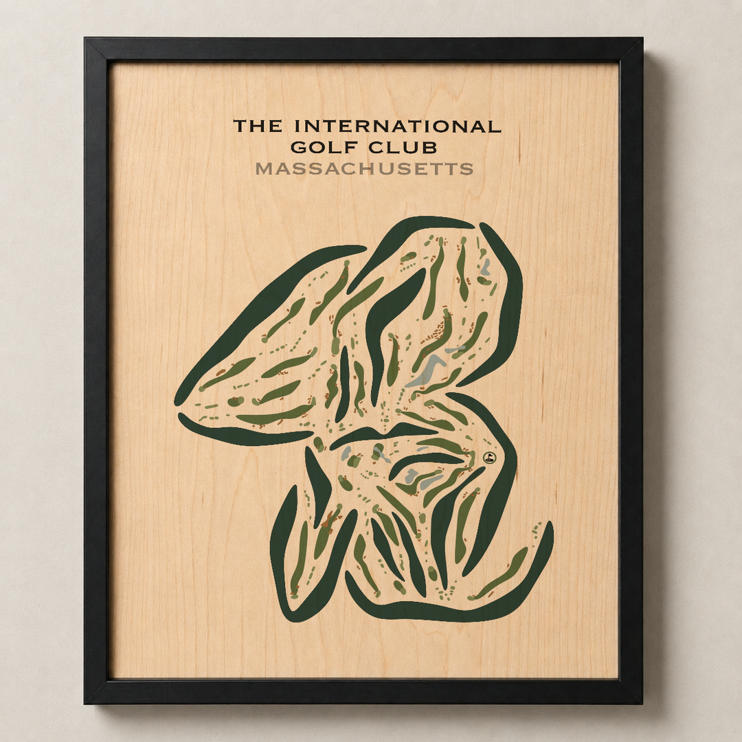 The International Golf Club, Massachusetts - Printed Golf Courses