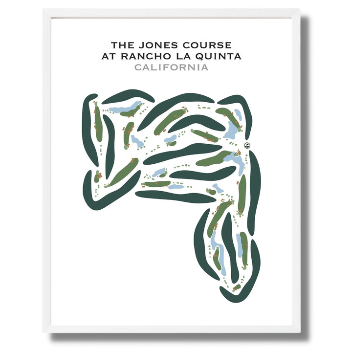 The Jones Course at Rancho La Quinta, California - Printed Golf Courses