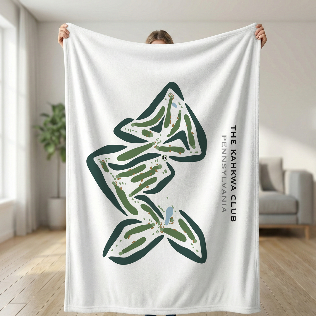 The Kahkwa Club, Pennsylvania - Printed Golf Courses