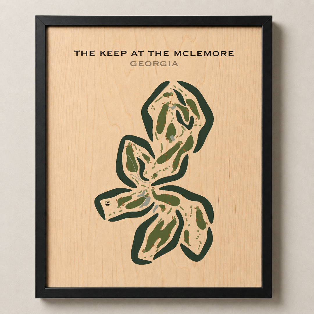 The Keep at McLemore, Georgia - Printed Golf Courses