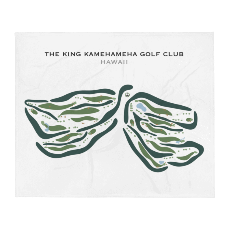 The King Kamehameha Golf Club, Hawaii - Printed Golf Courses