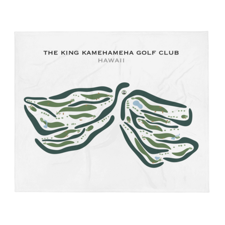The King Kamehameha Golf Club, Hawaii - Printed Golf Courses