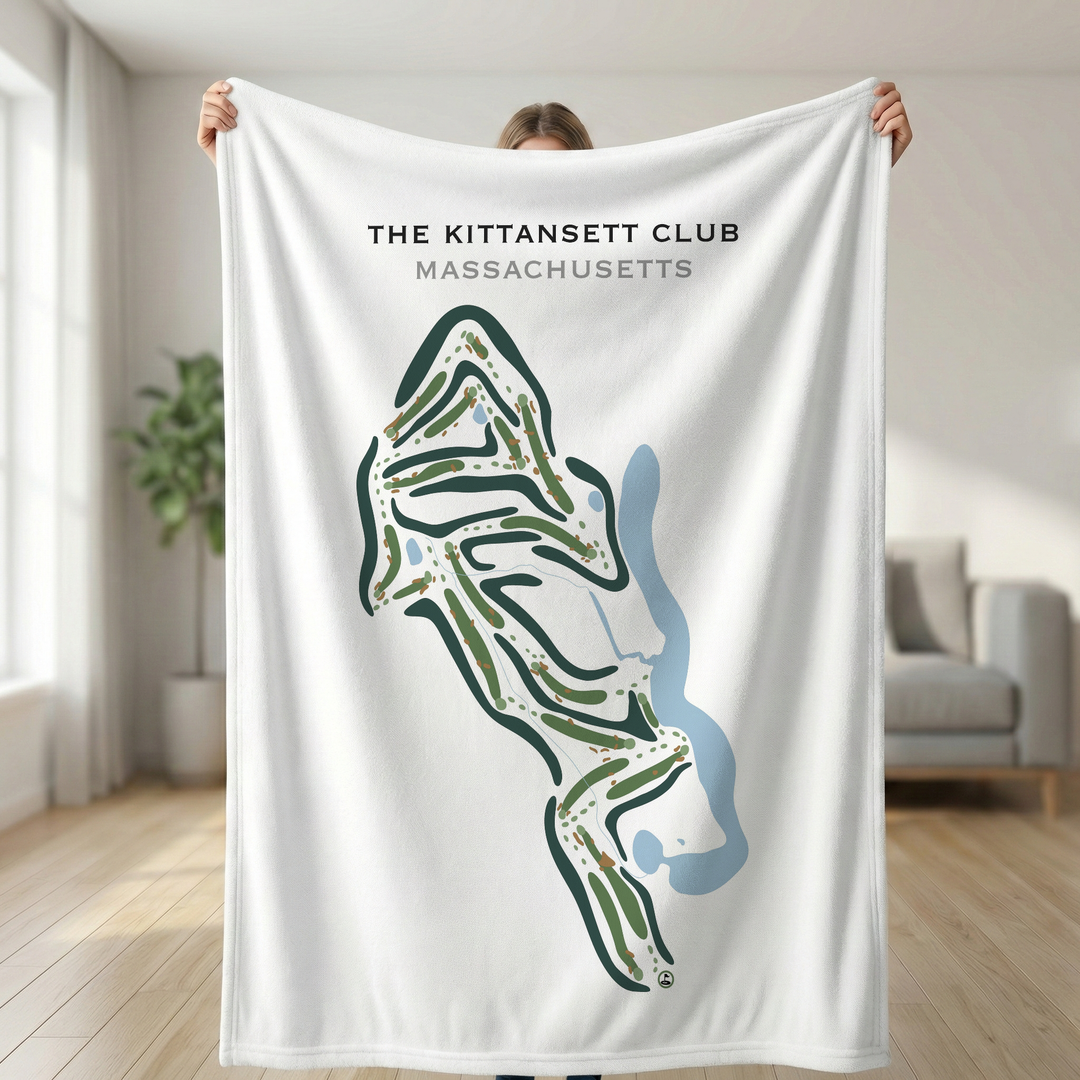 The Kittansett Club, Massachusetts - Printed Golf Courses