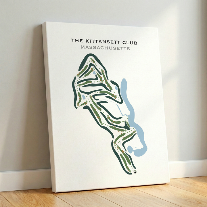 The Kittansett Club, Massachusetts - Printed Golf Courses