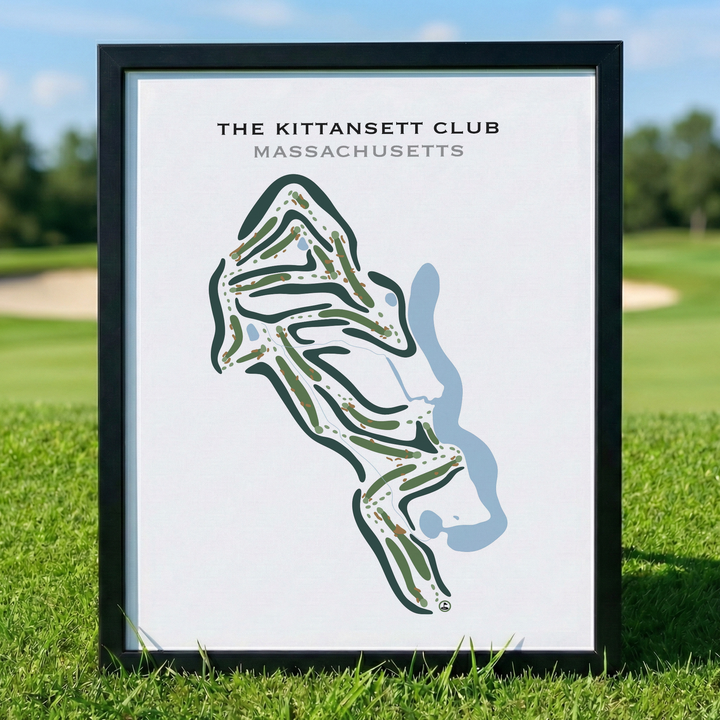 The Kittansett Club, Massachusetts - Printed Golf Courses