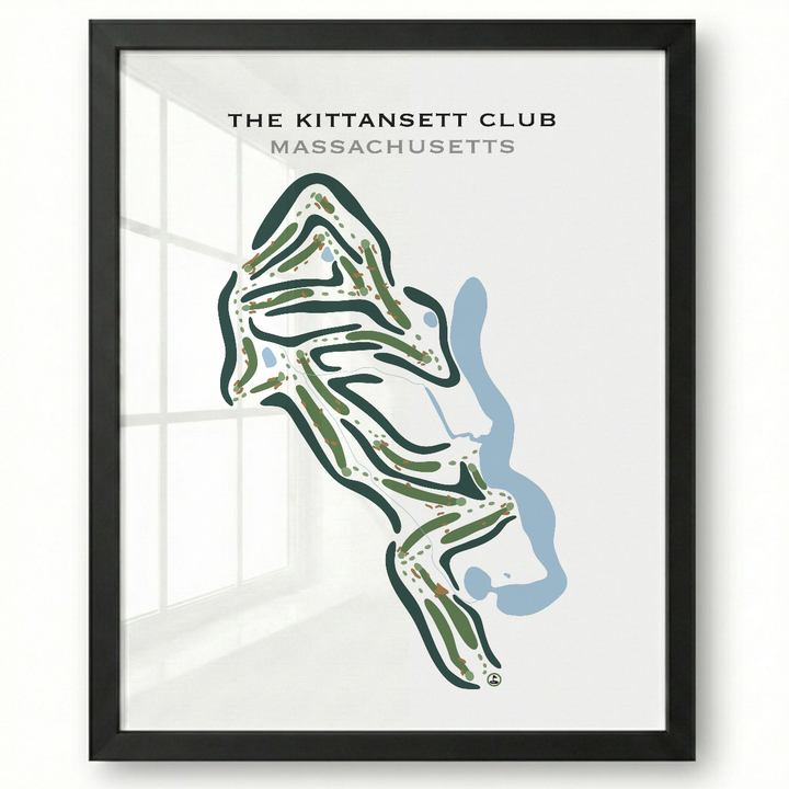 The Kittansett Club, Massachusetts - Printed Golf Courses