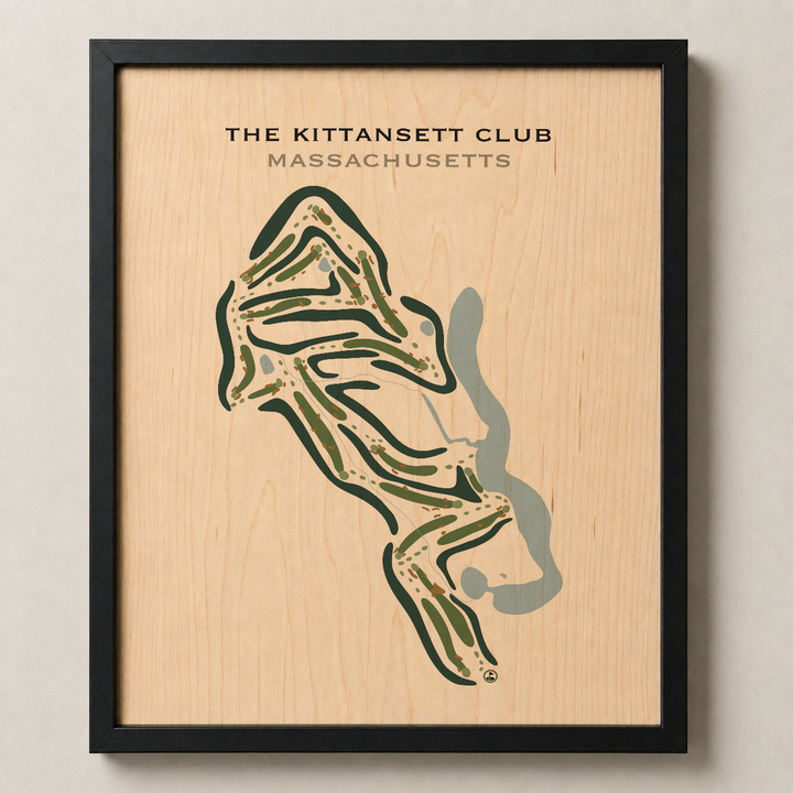 The Kittansett Club, Massachusetts - Printed Golf Courses