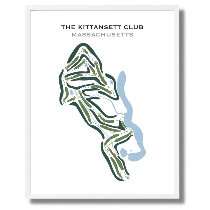 The Kittansett Club, Massachusetts - Printed Golf Courses