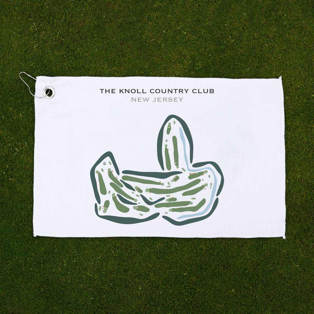 The Knoll Country Club, New Jersey - Printed Golf Courses