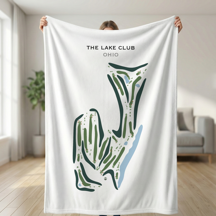 The Lake Club, Ohio - Printed Golf Course