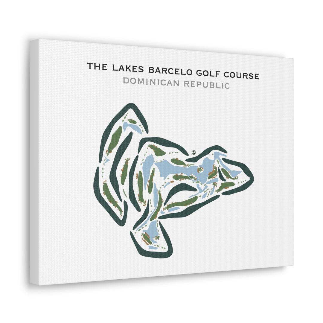 The Lakes Barcelo Golf Course, Dominican Republic - Printed Golf Courses