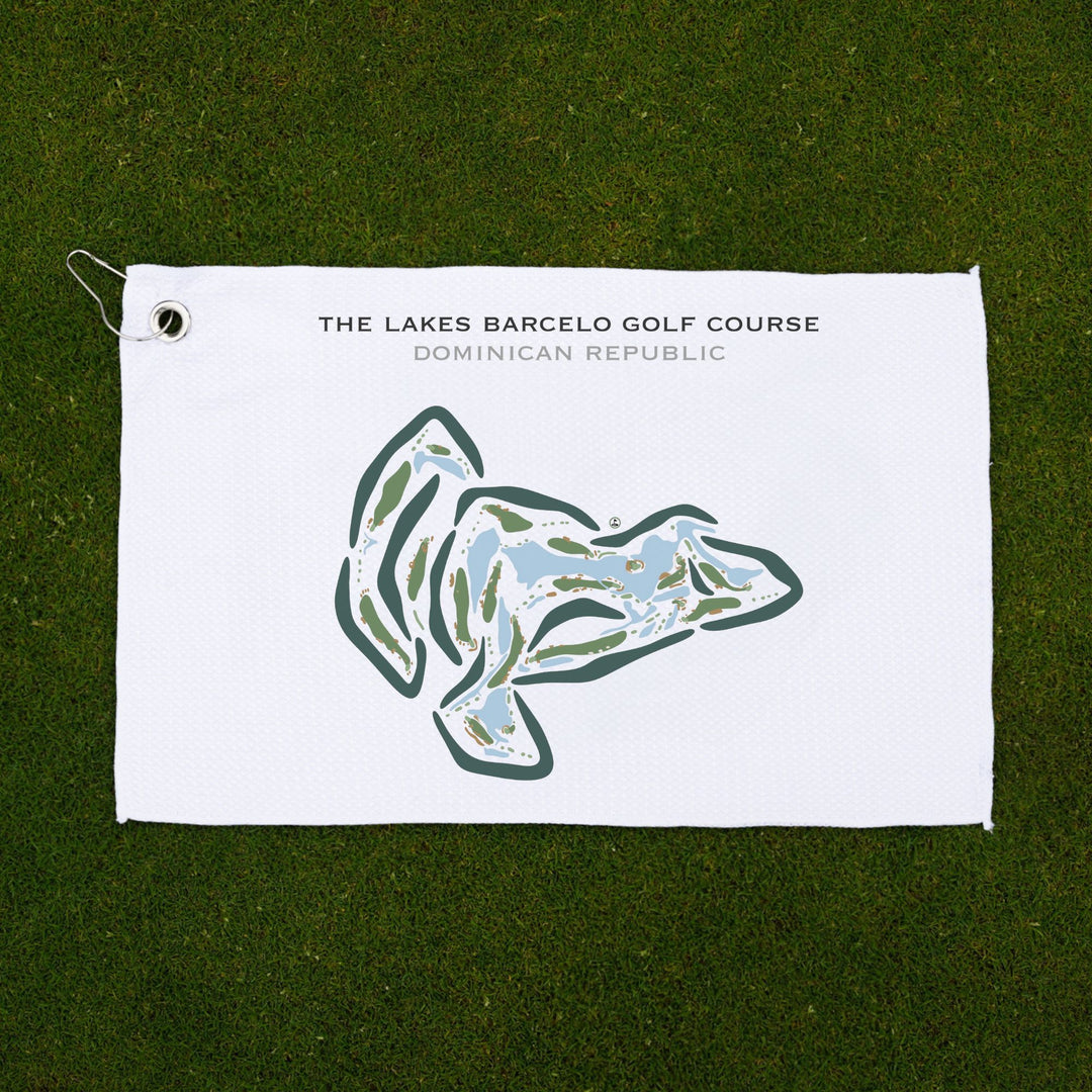 The Lakes Barcelo Golf Course, Dominican Republic - Printed Golf Courses