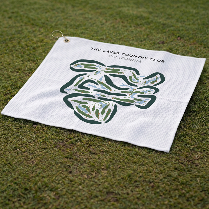 The Lakes Country Club, California - Printed Golf Courses