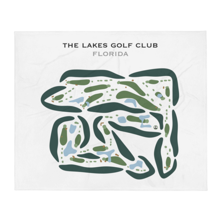 The Lakes Golf Club, Florida - Printed Golf Courses