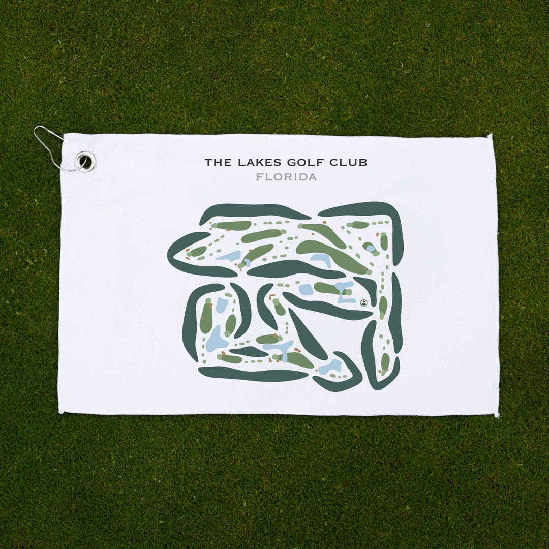 The Lakes Golf Club, Florida - Printed Golf Courses