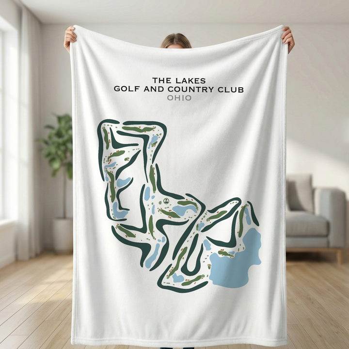 Lakes Golf & Country Club, Ohio - Printed Golf Courses