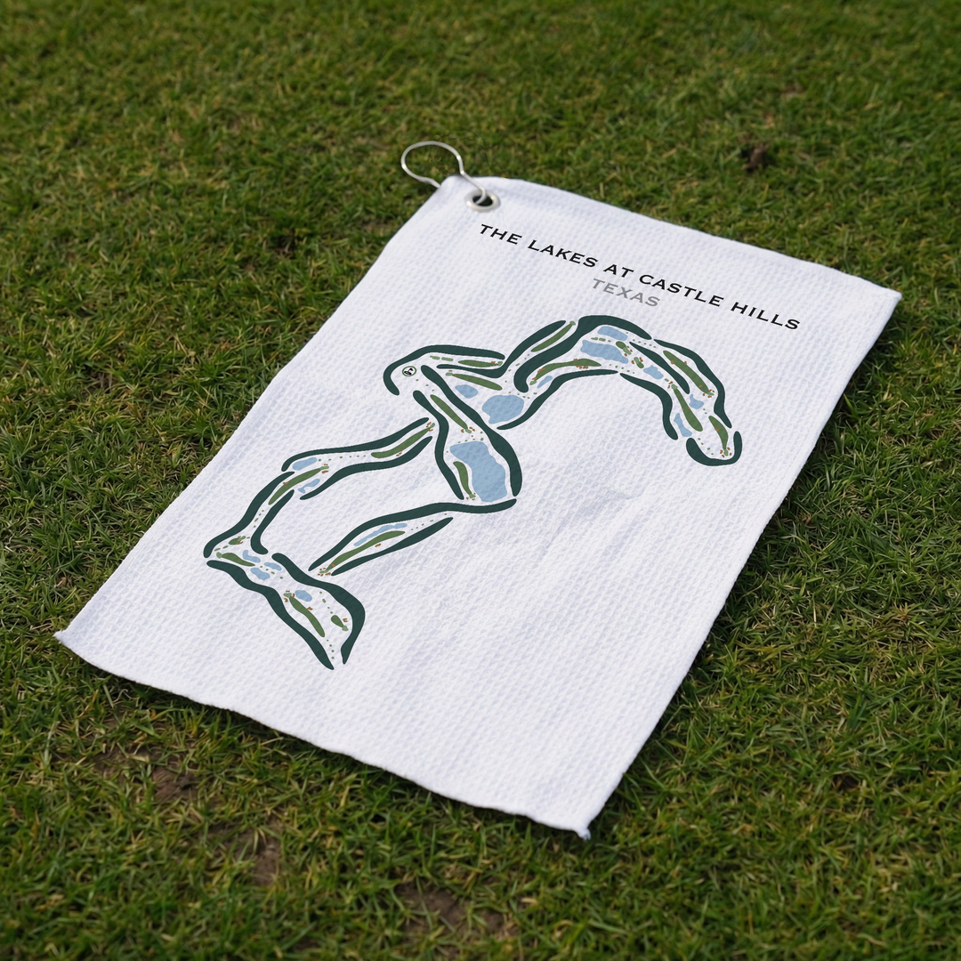 The Lakes at Castle Hills, Texas - Printed Golf Courses