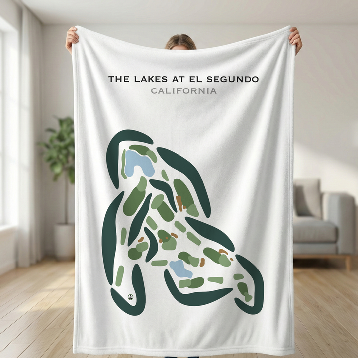 The Lakes at El Segundo, California - Printed Golf Courses