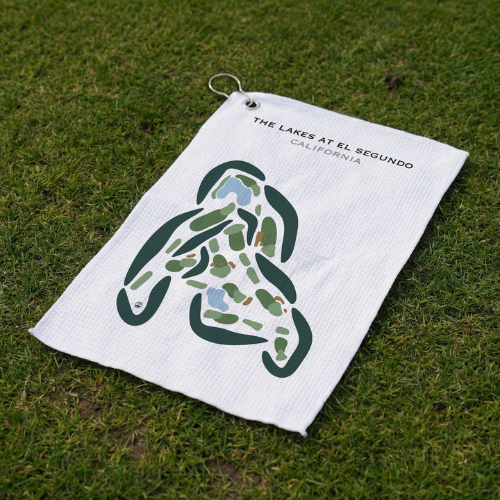 The Lakes at El Segundo, California - Printed Golf Courses