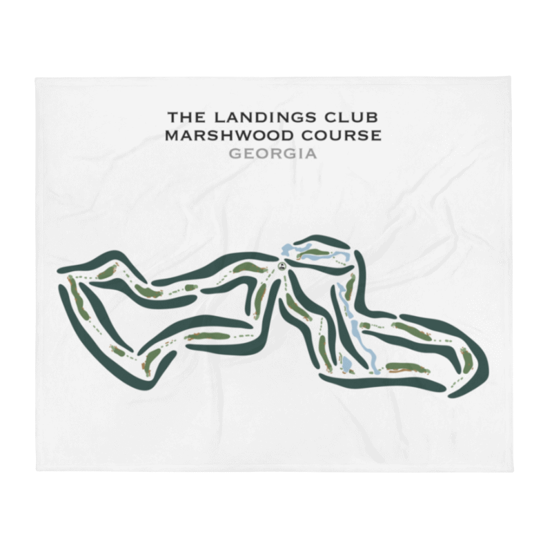 The Landings Club - Marshwood Course, Georgia - Printed Golf Courses