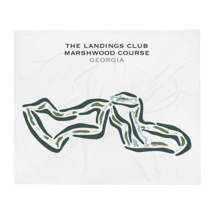 The Landings Club - Marshwood Course, Georgia - Printed Golf Courses