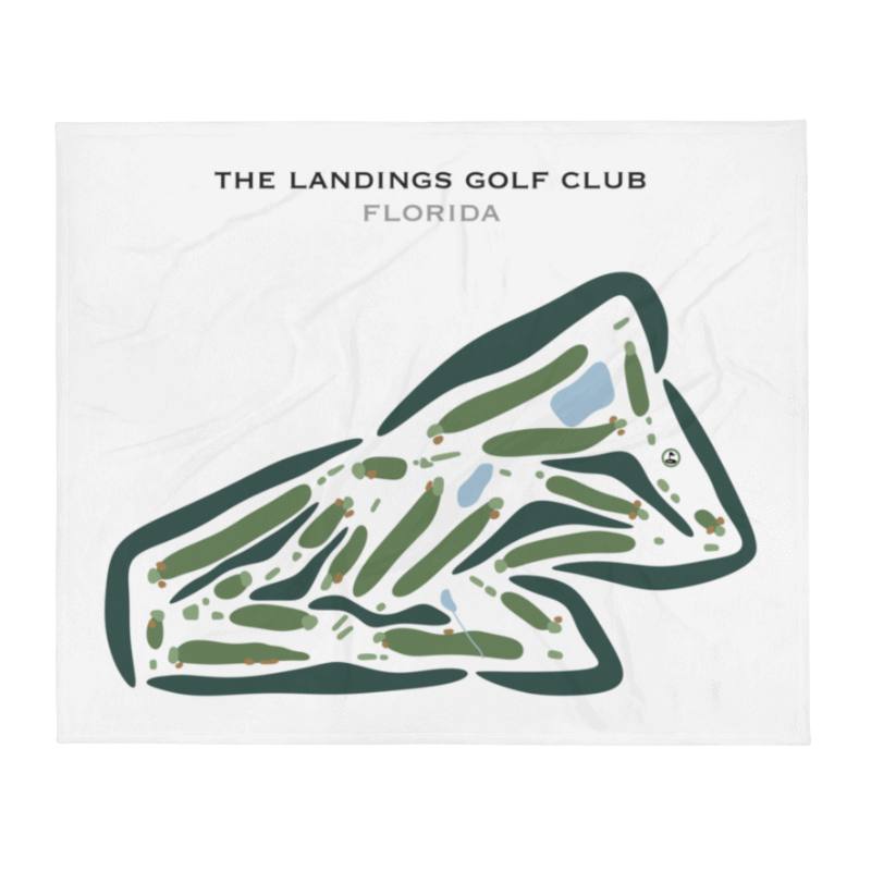 The Landings Golf Club of Clearwater, Florida - Printed Golf Courses