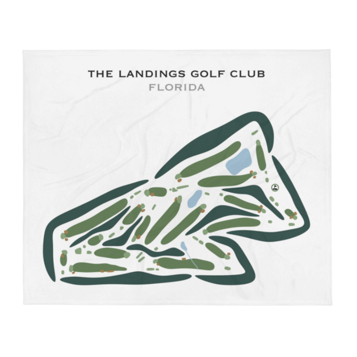 The Landings Golf Club of Clearwater, Florida - Printed Golf Courses