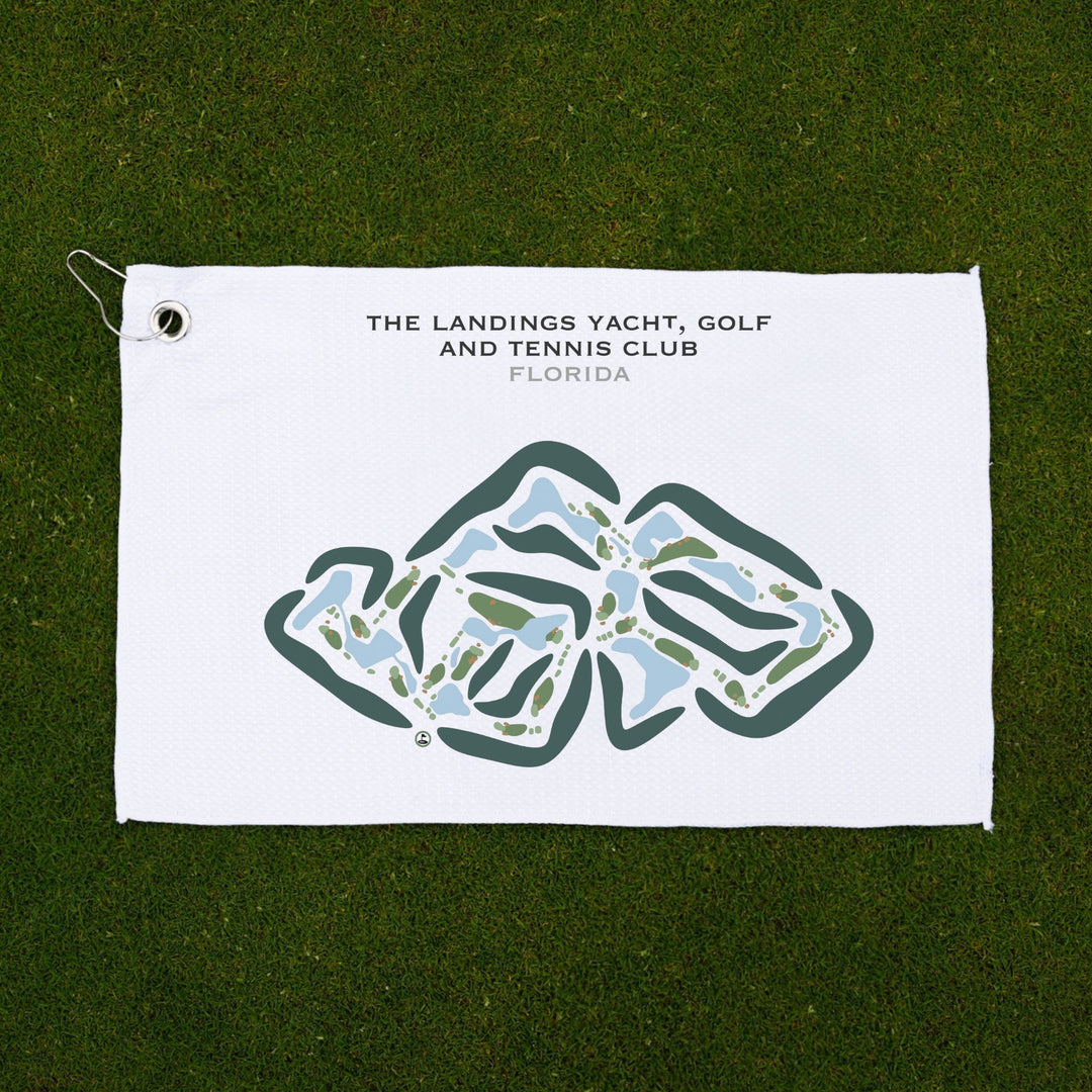 The Landings Yacht, Golf and Tennis Club, Florida - Printed Golf Courses