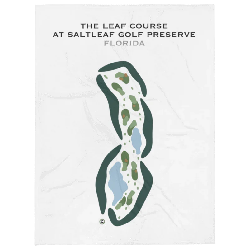 The Leaf Course at Saltleaf Golf Preserve, Florida - Printed Golf Courses