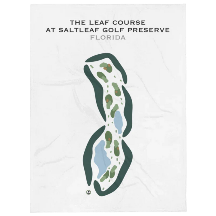 The Leaf Course at Saltleaf Golf Preserve, Florida - Printed Golf Courses