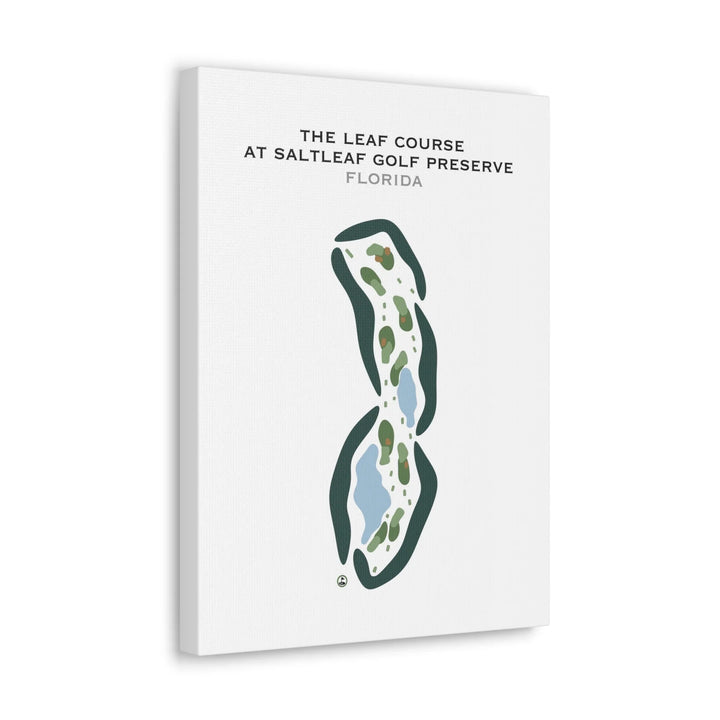 The Leaf Course at Saltleaf Golf Preserve, Florida - Printed Golf Courses