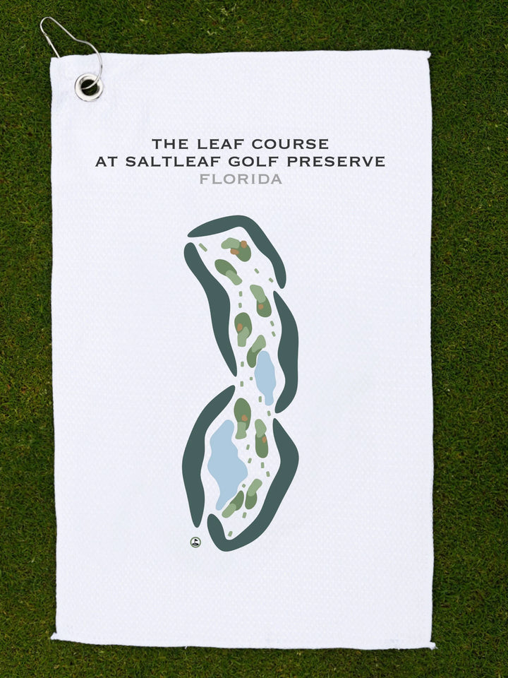 The Leaf Course at Saltleaf Golf Preserve, Florida - Printed Golf Courses