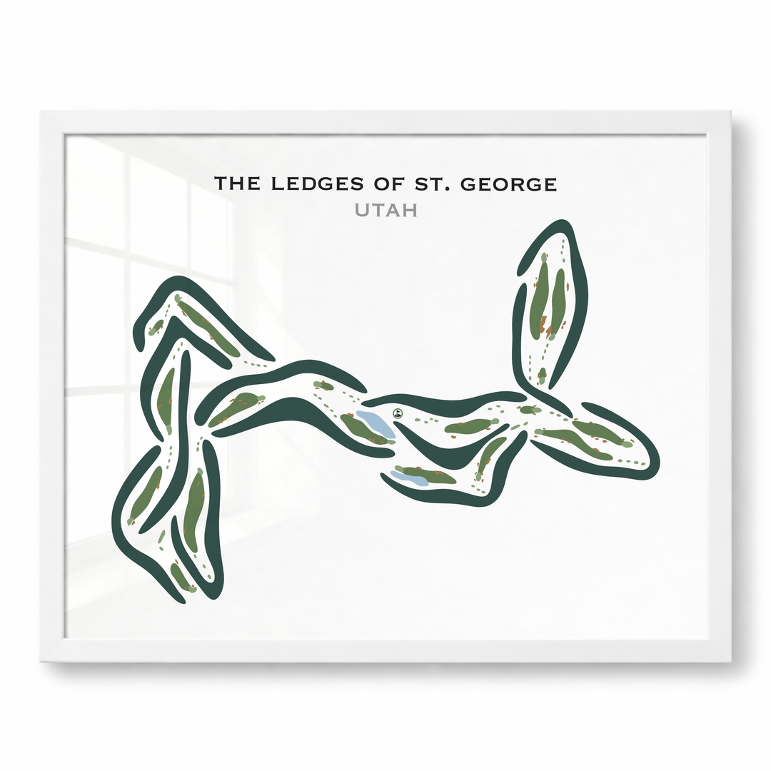 The Ledges of St George, Utah - Printed Golf Courses