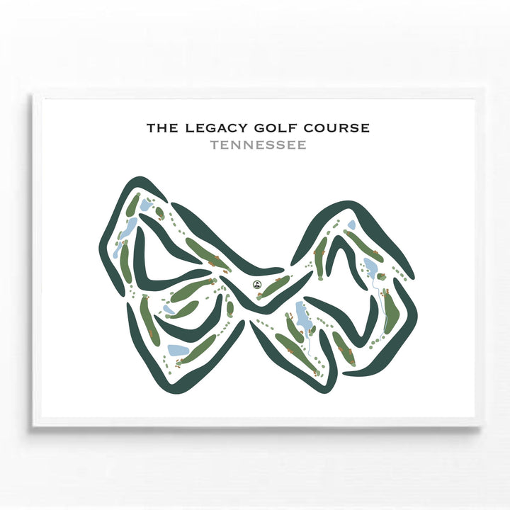 The Legacy Golf Course, Tennessee - Printed Golf Courses