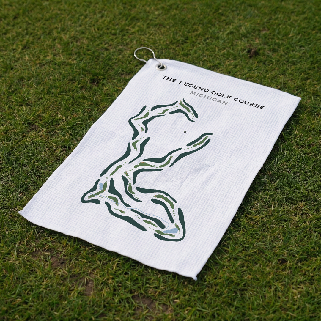 The Legend Golf Course, Michigan - Printed Golf Course