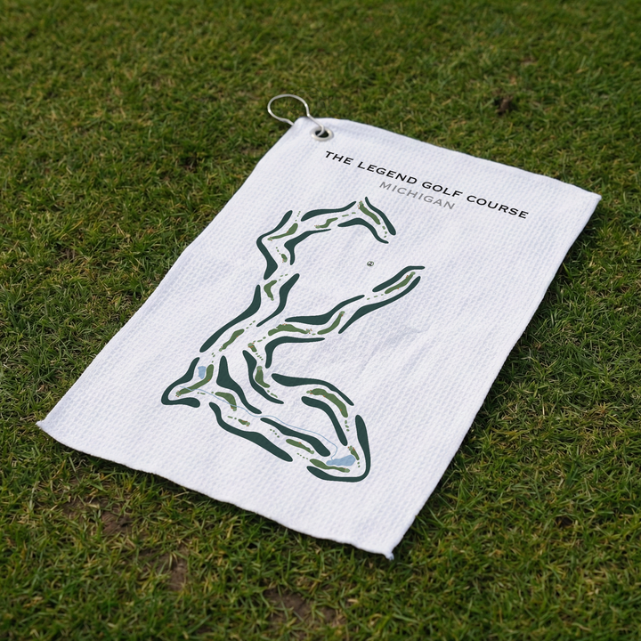 The Legend Golf Course, Michigan - Printed Golf Course