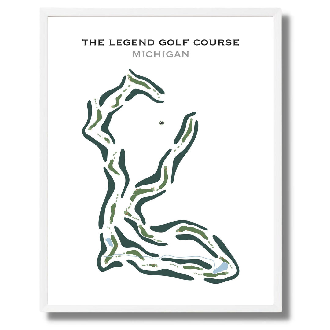 The Legend Golf Course, Michigan - Golf Course Prints