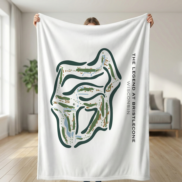 The Legend at Bristlecone, Wisconsin - Printed Golf Courses