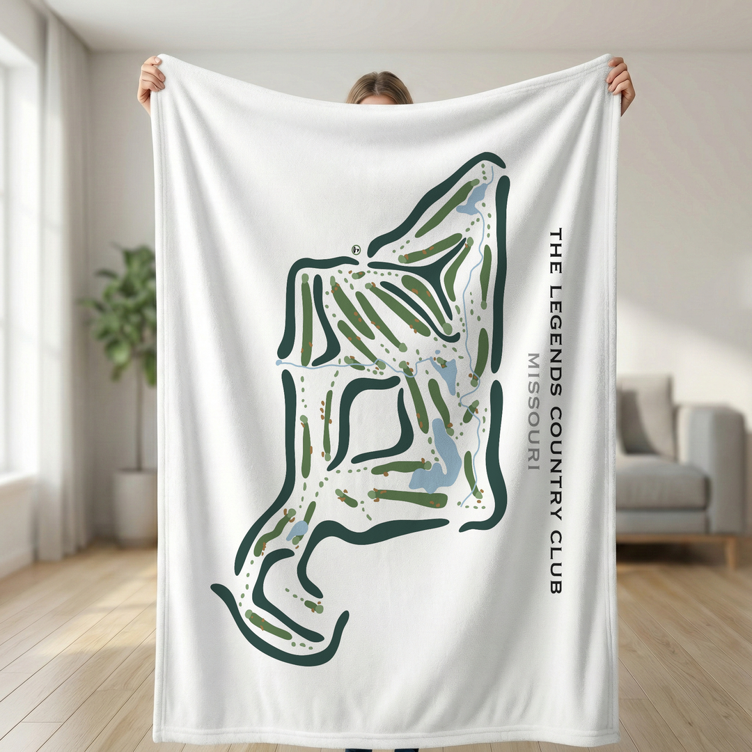 The Legends Country Club, Missouri - Printed Golf Courses