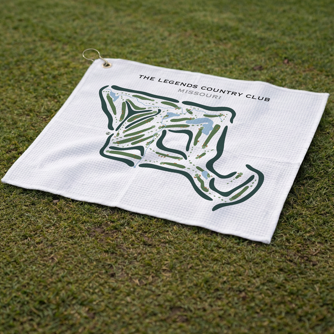 The Legends Country Club, Missouri - Printed Golf Courses