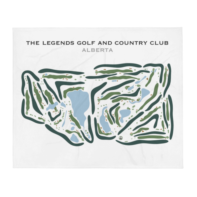 The Legends Golf and Country Club, Alberta - Printed Golf Courses
