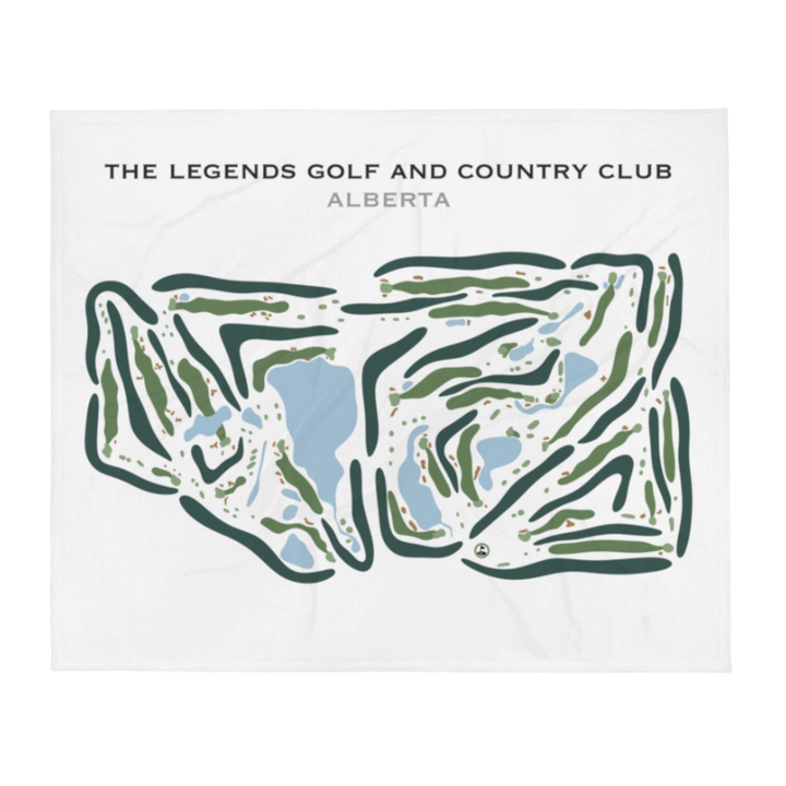 The Legends Golf and Country Club, Alberta - Printed Golf Courses